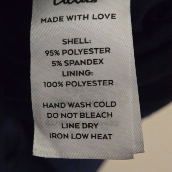 Lulus NWT Weekender Navy Blue Faux Wrap Sequin Mini Dress Size L - Picture 11 of 11